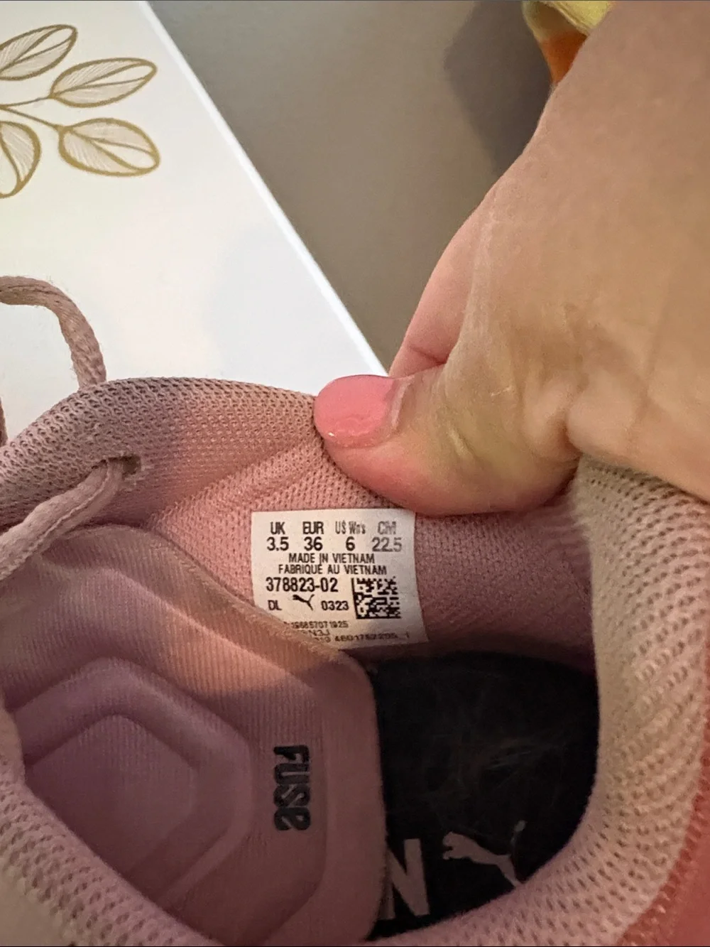 Women’s Pink Lace-Up Athletic Sneakers